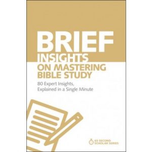 Mastering a Bible Study 