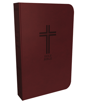 KJV, Reference Bible, Compact, Large Print, Comfort Print