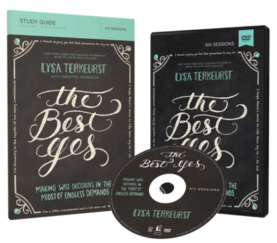 The Best Yes DVD and Study Guide Pack by Lysa TerKeurst