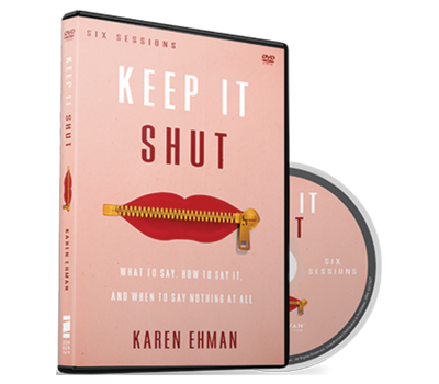 Keep It Shut Video Study DVD by Karen Ehman