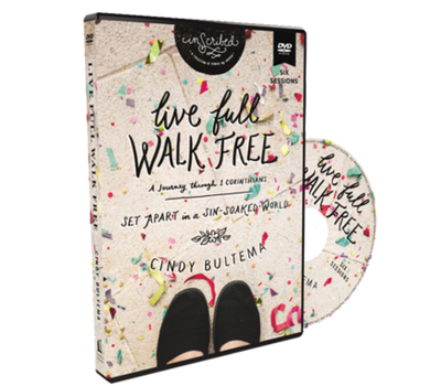 Live Full, Walk Free Video Study DVD by Cindy Bultema