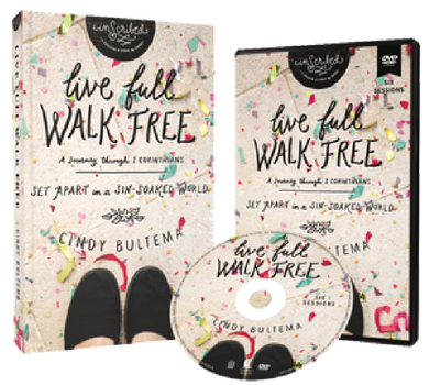 Live Full, Walk Free DVD and Study Guide by Cindy Bultema