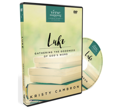 Verse Mapping Luke Video Study DVD by Kristy Cambron