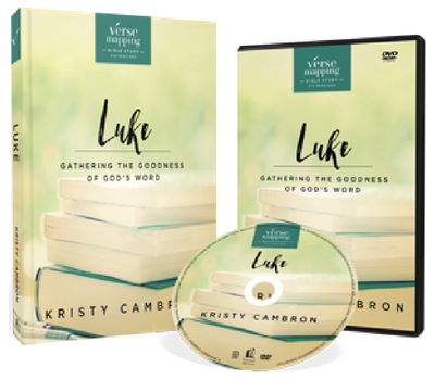 Verse Mapping Luke DVD and Study Guide Pack by Kristy Cambron