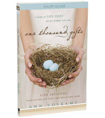 One Thousand Gifts Study Guide by Ann Voskamp
