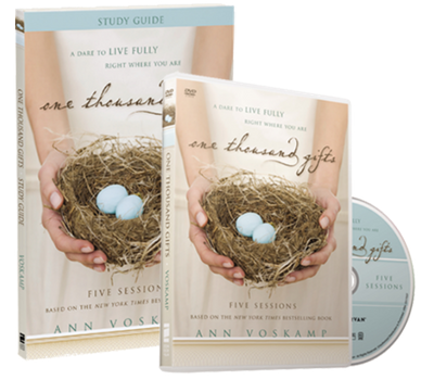 One Thousand Gifts DVD and Study Guide Pack by Ann Voskamp