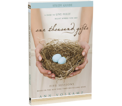 One Thousand Gifts Study Guide by Ann Voskamp