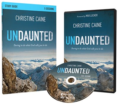 Undaunted DVD and Study Guide Pack by Christine Caine