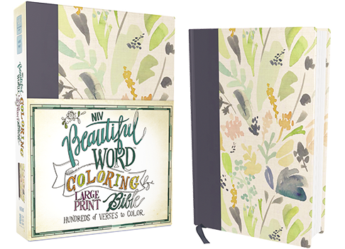 NIV, Beautiful Word Coloring Bible, Large Print