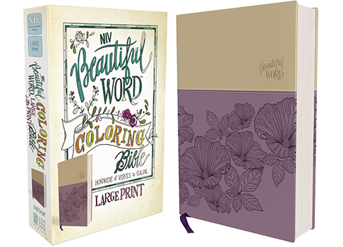 NIV, Beautiful Word Coloring Bible, Large Print