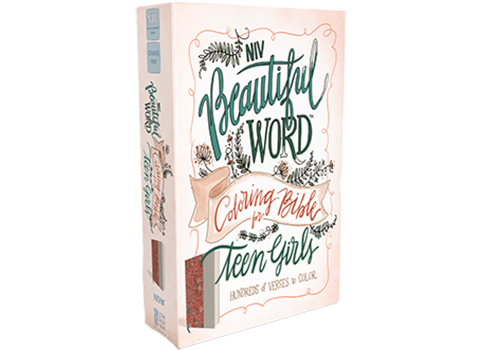 NIV, Beautiful Word Coloring Bible for Teen Girls