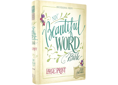 NIV, Beautiful Word Bible, Large Print