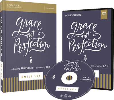 Grace Not Perfection DVD and Study Guide Pack by Emily Ley
