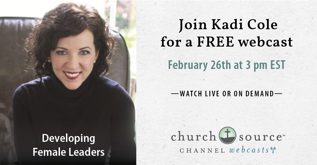 Navigating the minefields of women in church leadership - Webcast with Kadi Cole