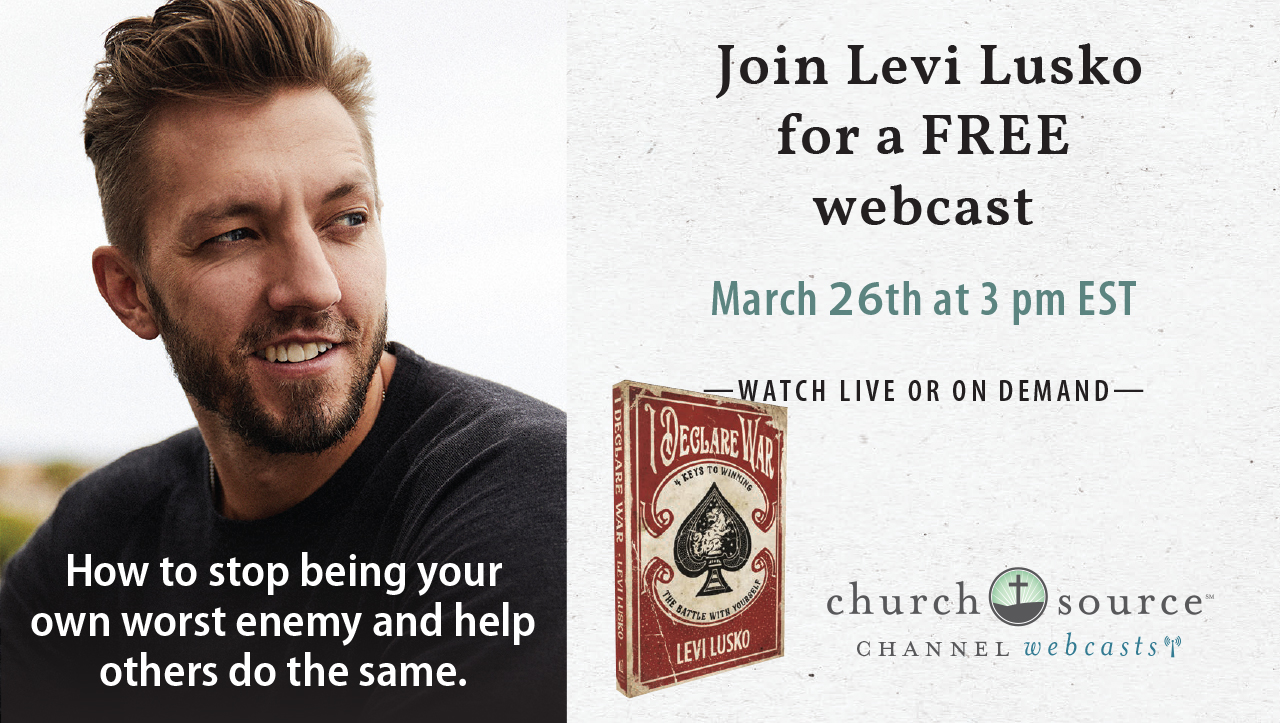 How to stop being your own worst enemy and help others do the same - Webcast with Levi Lusko