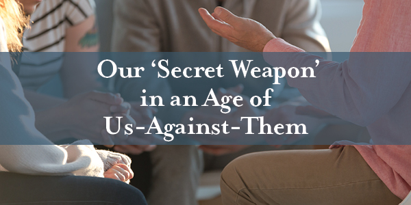 Our ‘Secret Weapon’ in an Age of Us-Against-Them | Scott Sauls